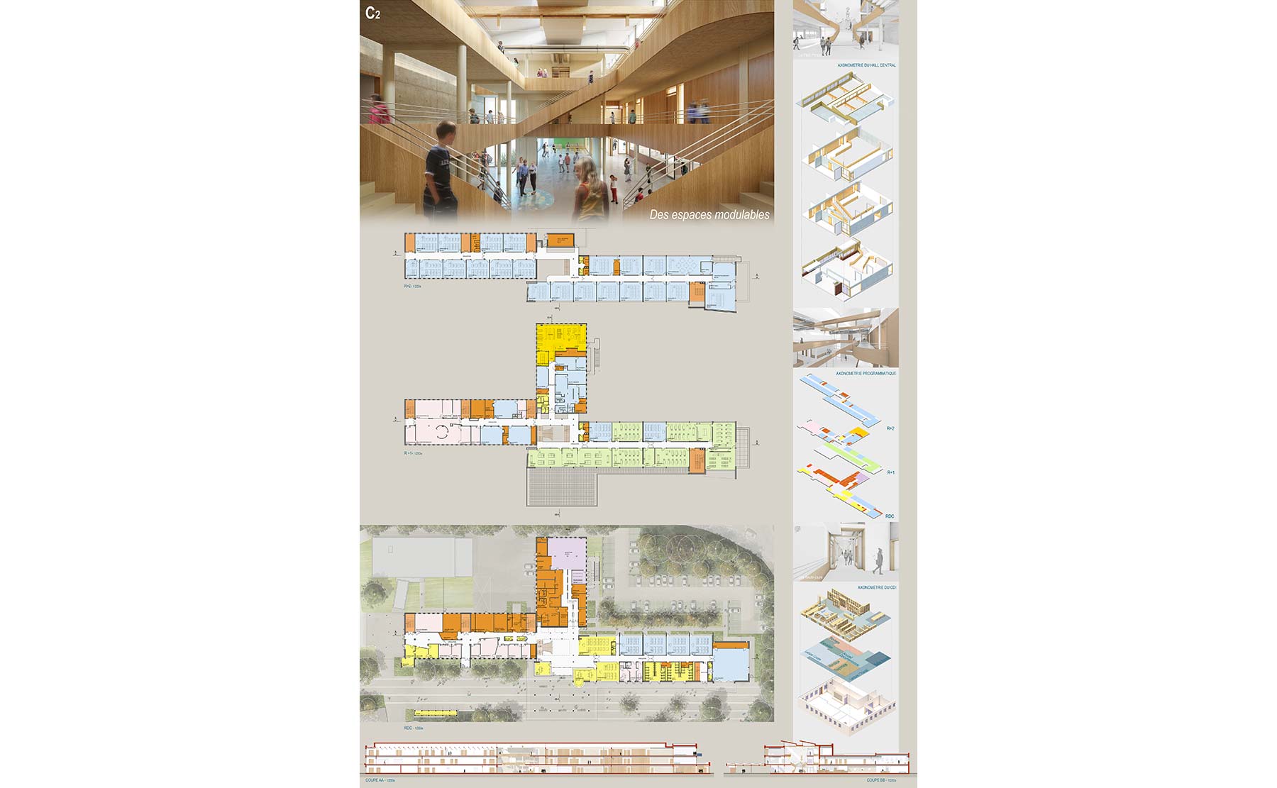  - Extension-restructuration du Collège Saint-Exupéry / Mulhouse