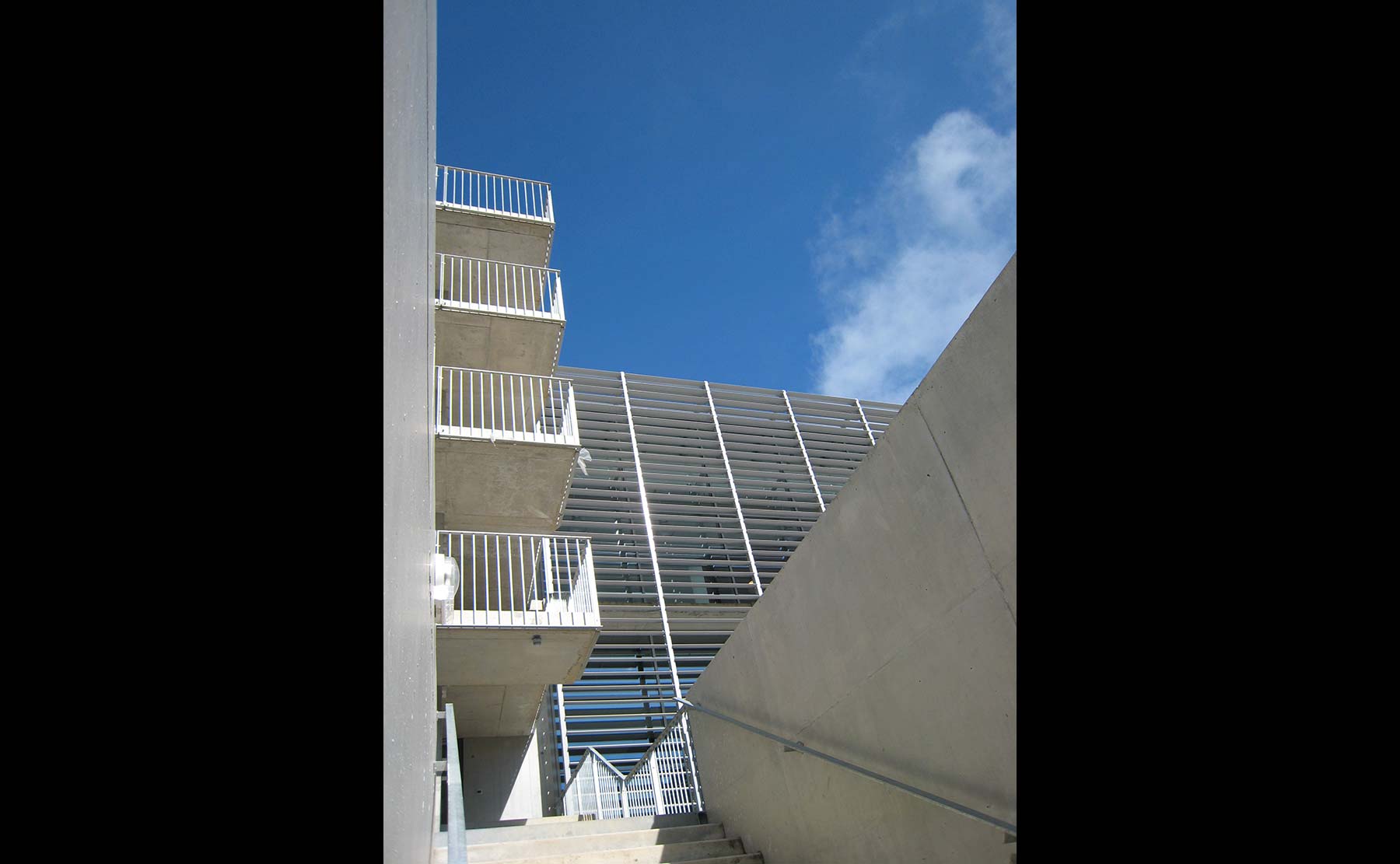 Escalier de secours Sud - La Fonderie / Mulhouse