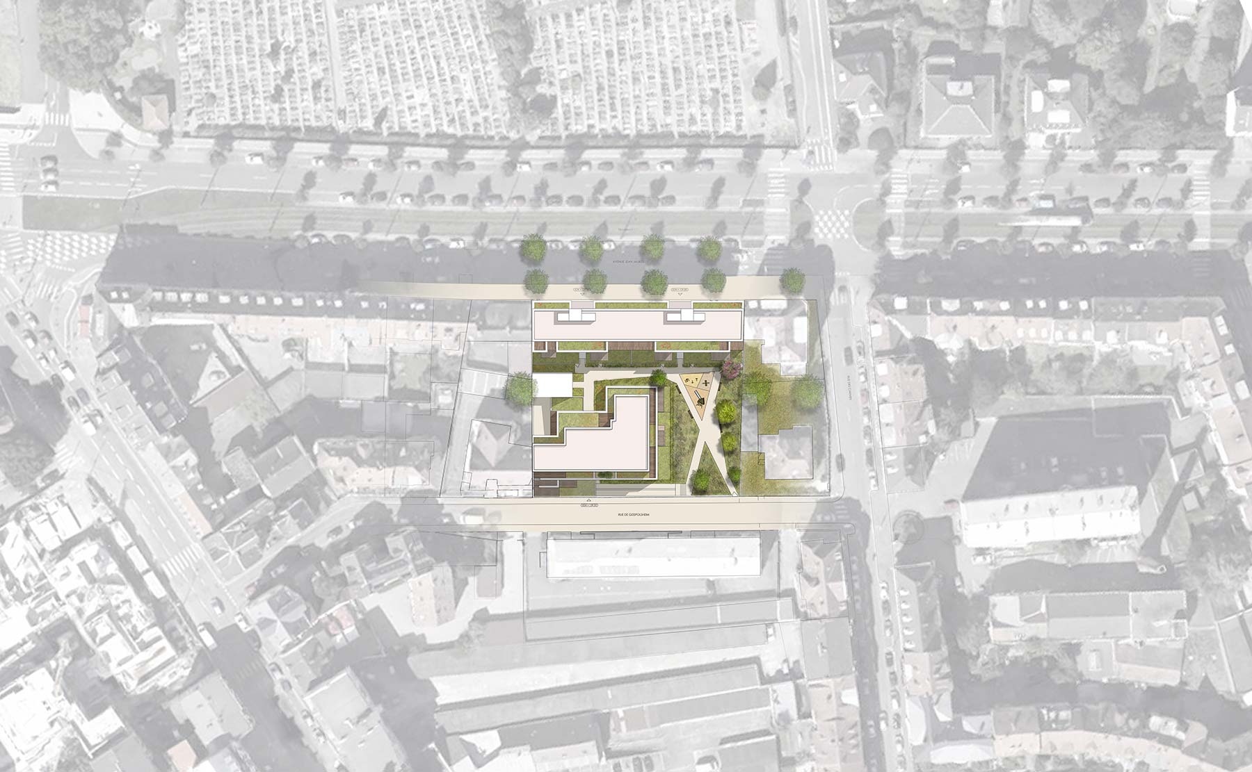 Masse v2 - Logements sociaux / Strasbourg