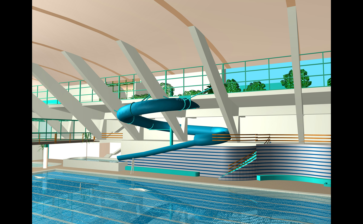 Mongiello & Plisson - Piscine / Le Kremlin-Bicêtre - Perspectives