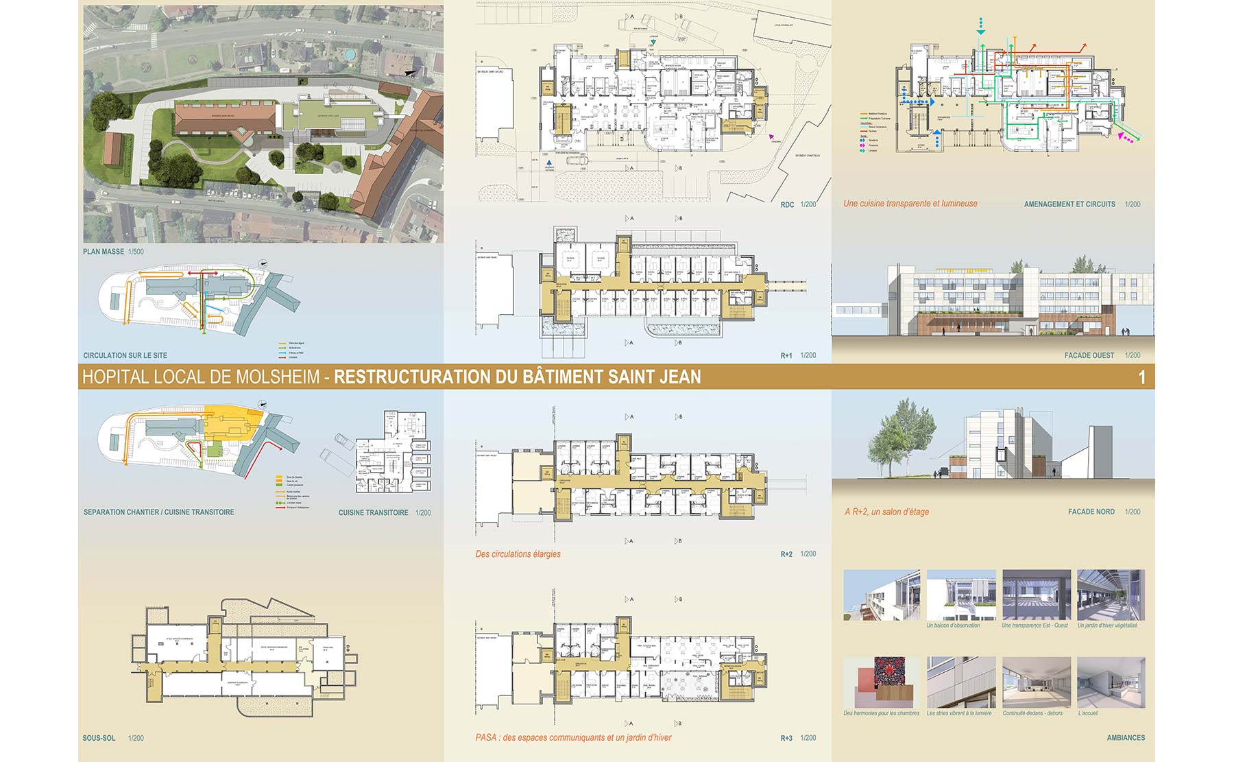  - Restructuration du bâtiment St-Jean de l’Hôpital / Molsheim