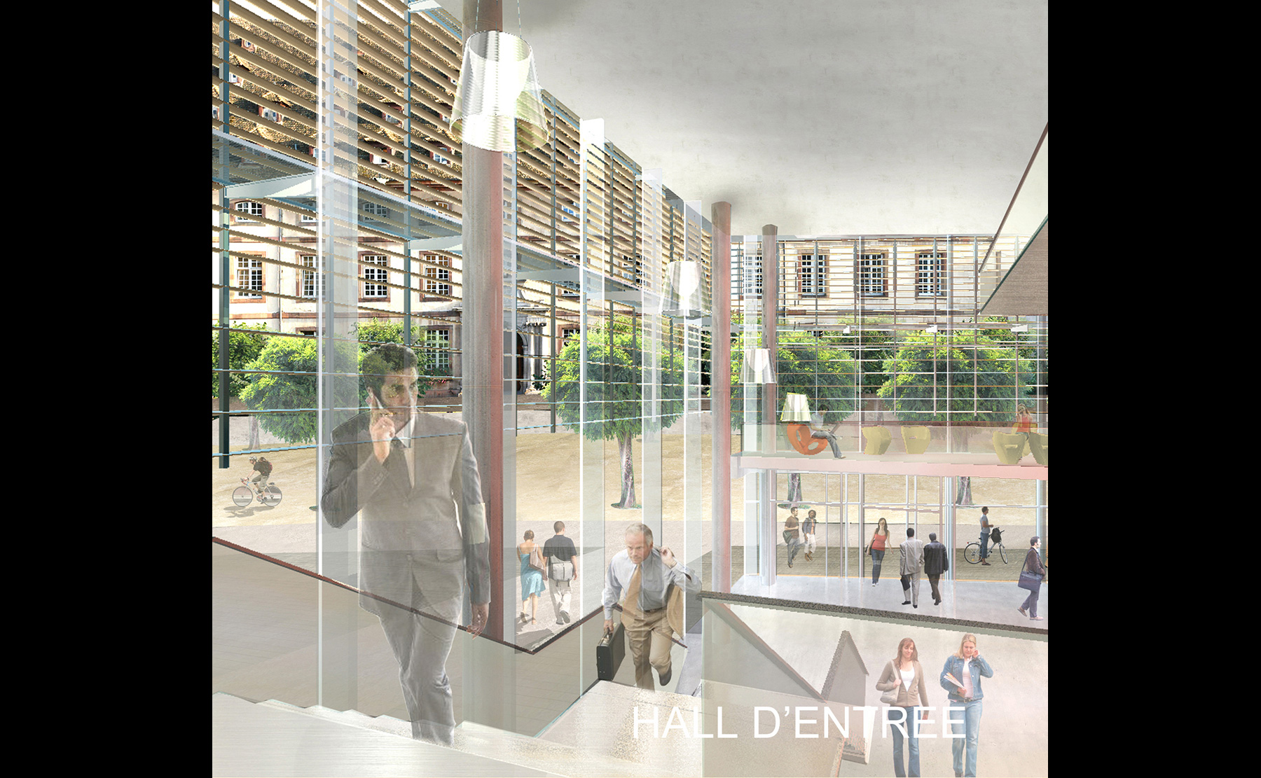Hall d'entrée - PAPS-PCPI / Strasbourg