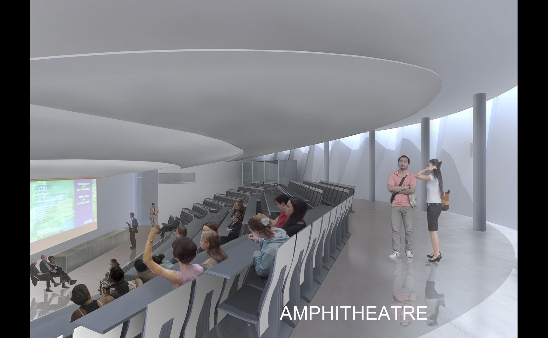 Amphithéâtre - PAPS-PCPI / Strasbourg