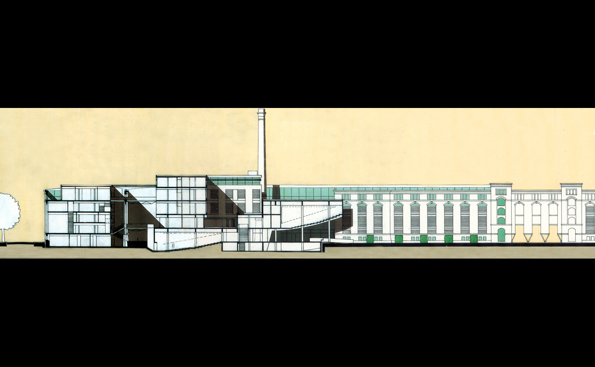 coupe - Pôle Européen de Gestion / Strasbourg