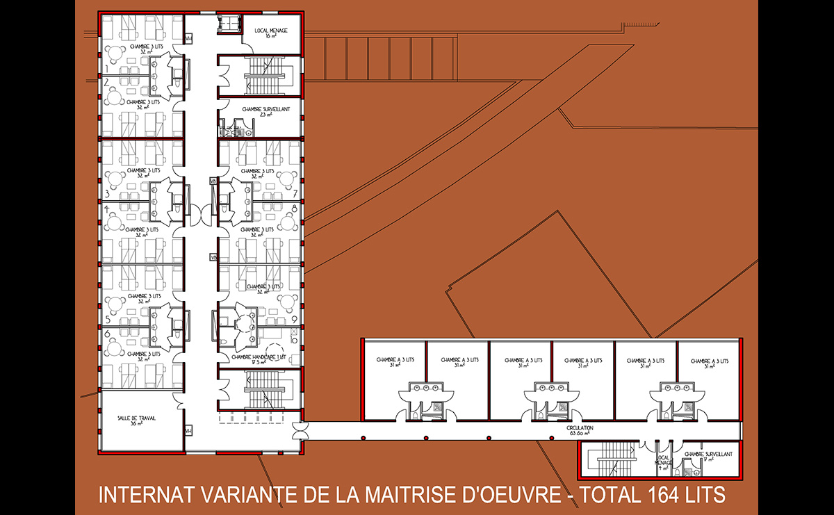 Internat - Restructuration du Lycée Storck / Guebwiller