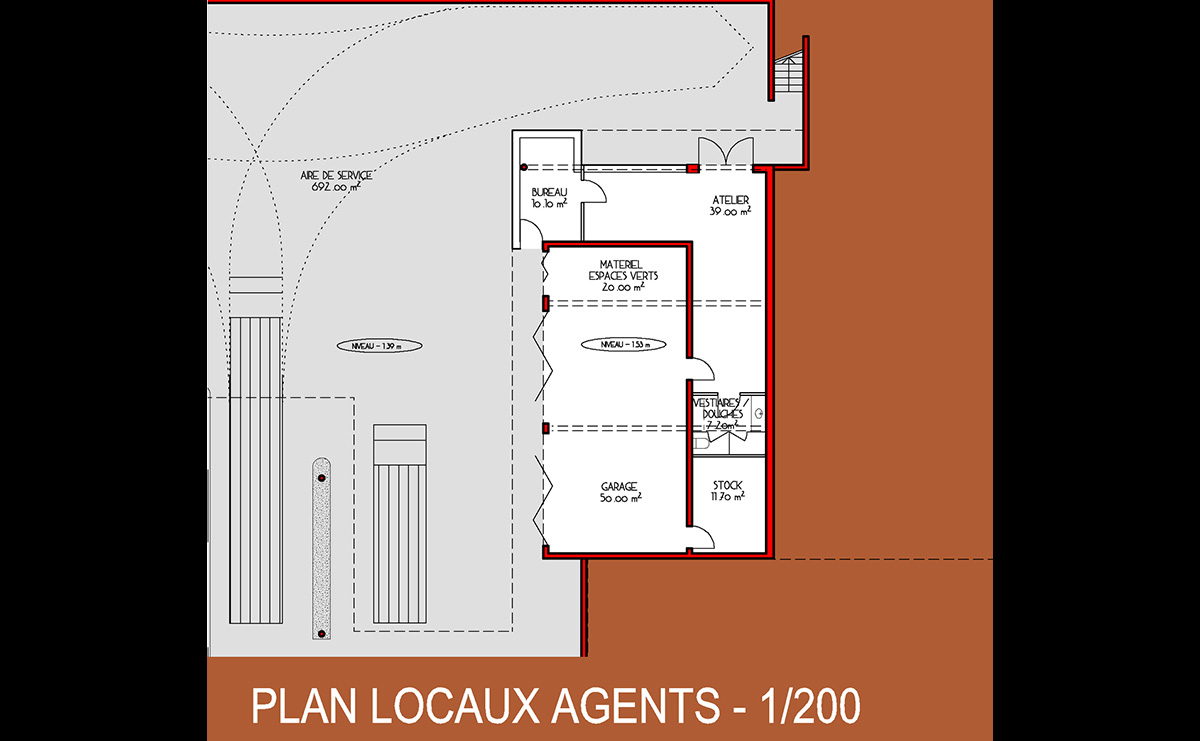 Locaux agents - Restructuration du Lycée Storck / Guebwiller