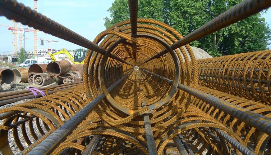 Photos du chantier du Siège de C.U.S. Habitat