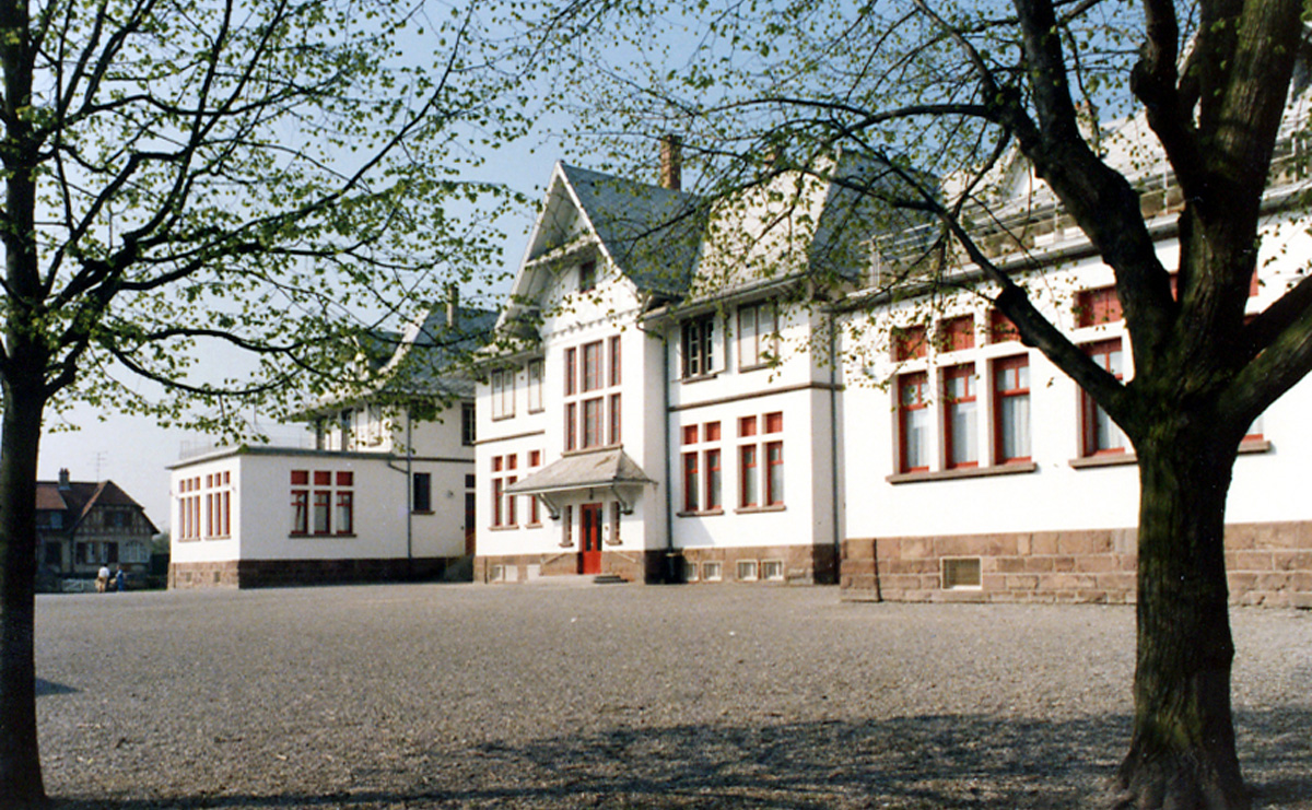 façade après travaux - Ecole élémentaire Fernand Anna / Wittenheim