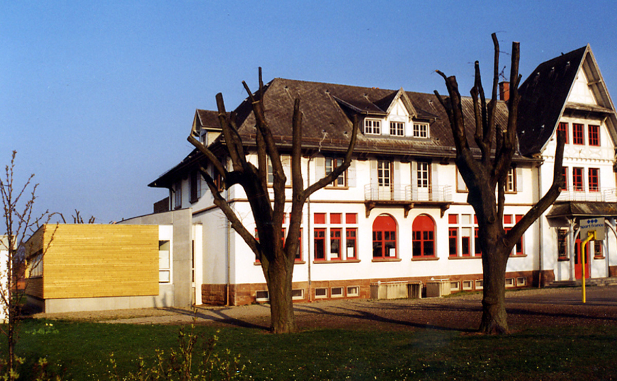 extension - Ecole élémentaire Fernand Anna / Wittenheim