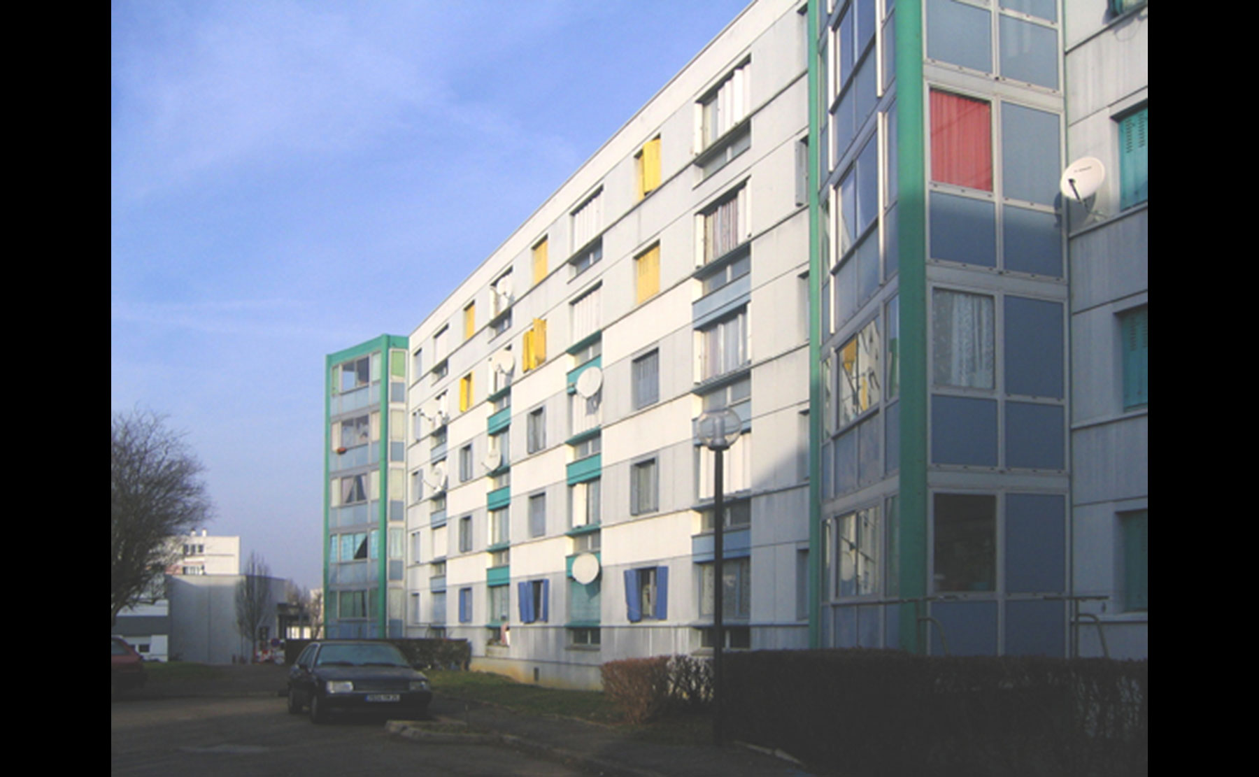 Côté terrasse - avant - Étude de requalification urbaine / Audincourt