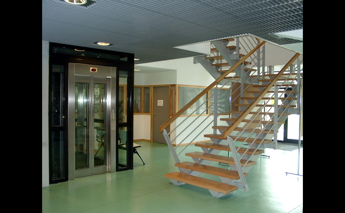 Hall d'entrée - Maison du Bassin Potassique / Wittenheim