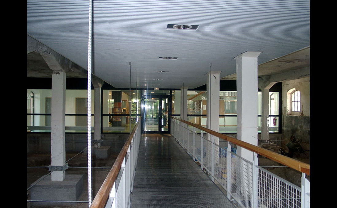 Salle des fouilles archéologiques - Maison du Bassin Potassique / Wittenheim