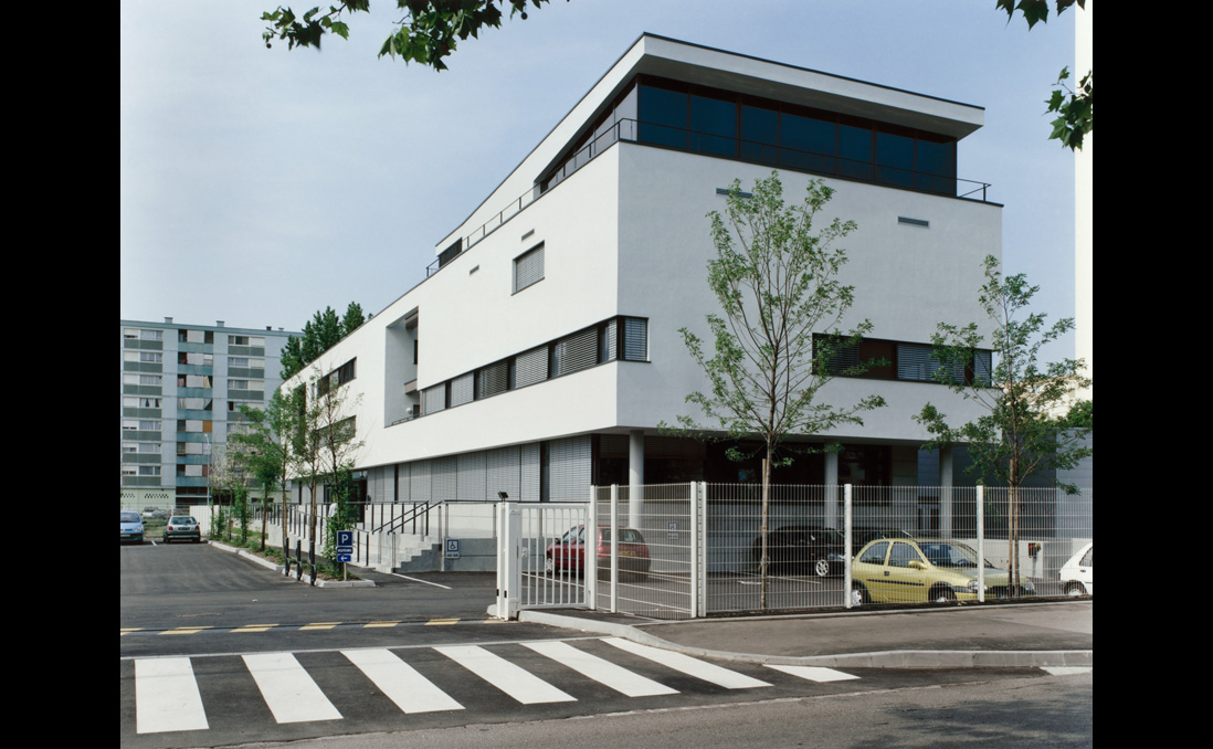 Façade Nord-Est - Centre Accueil Europe - OPAC / Colmar