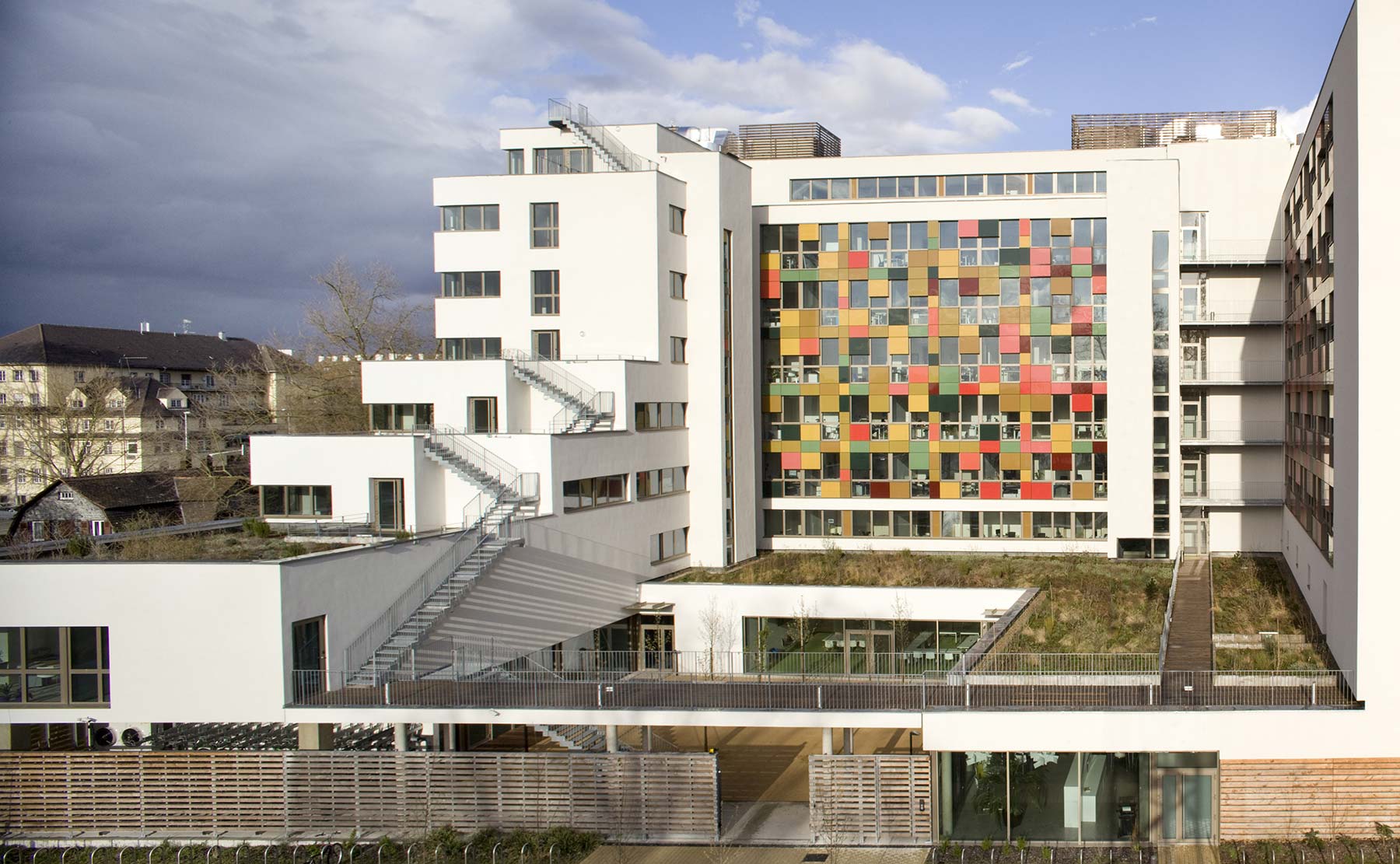 Photo Jean-Baptiste Dorner - Siège de C.U.S. Habitat et d'Habitation Moderne / Strasbourg