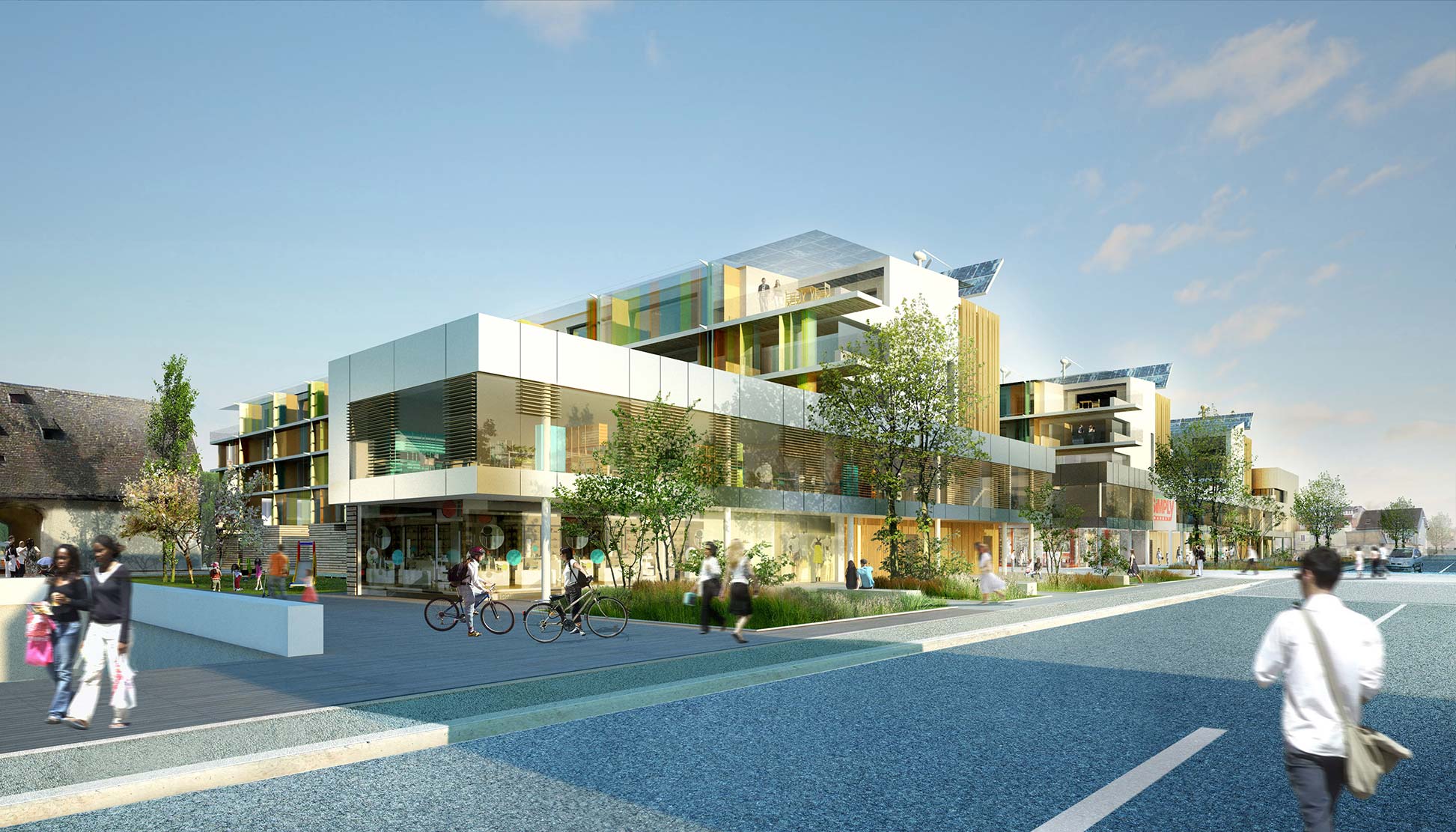 Extérieur - Eco-quartier Adelshoffen / Schiltigheim