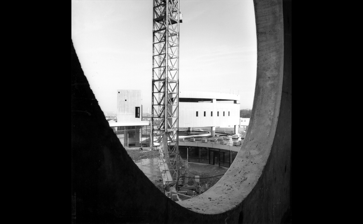 Photo du chantier par Françoise Saur - Faculté des Sciences et Techniques / Mulhouse