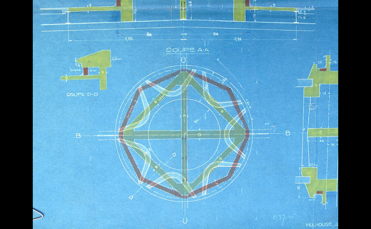 détail 1922 - La Fonderie / Mulhouse