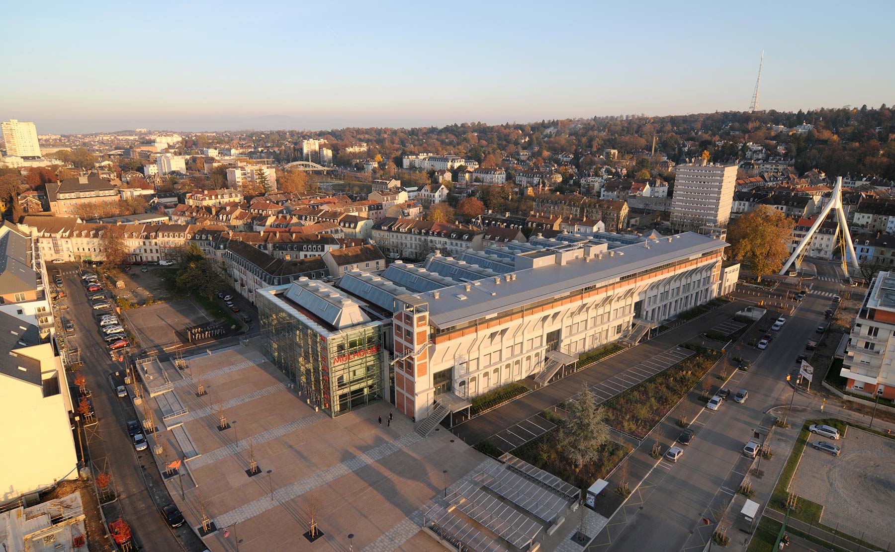 Vue aérienne - La Fonderie / Mulhouse