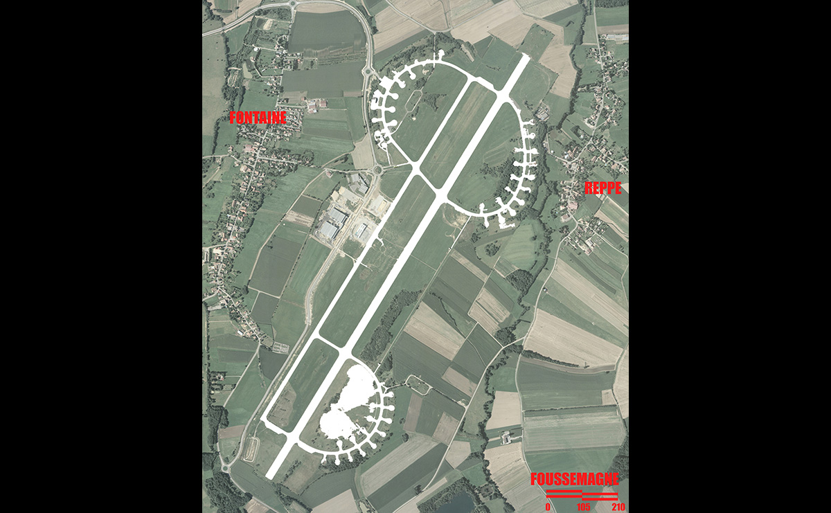 Impact des pistes - Aménagement de l’Aéroparc / Fontaine