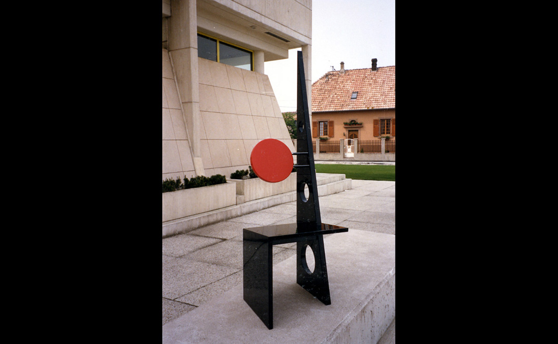 Chaise Double - Musée Gallo-Romain - Mobilier / Biesheim