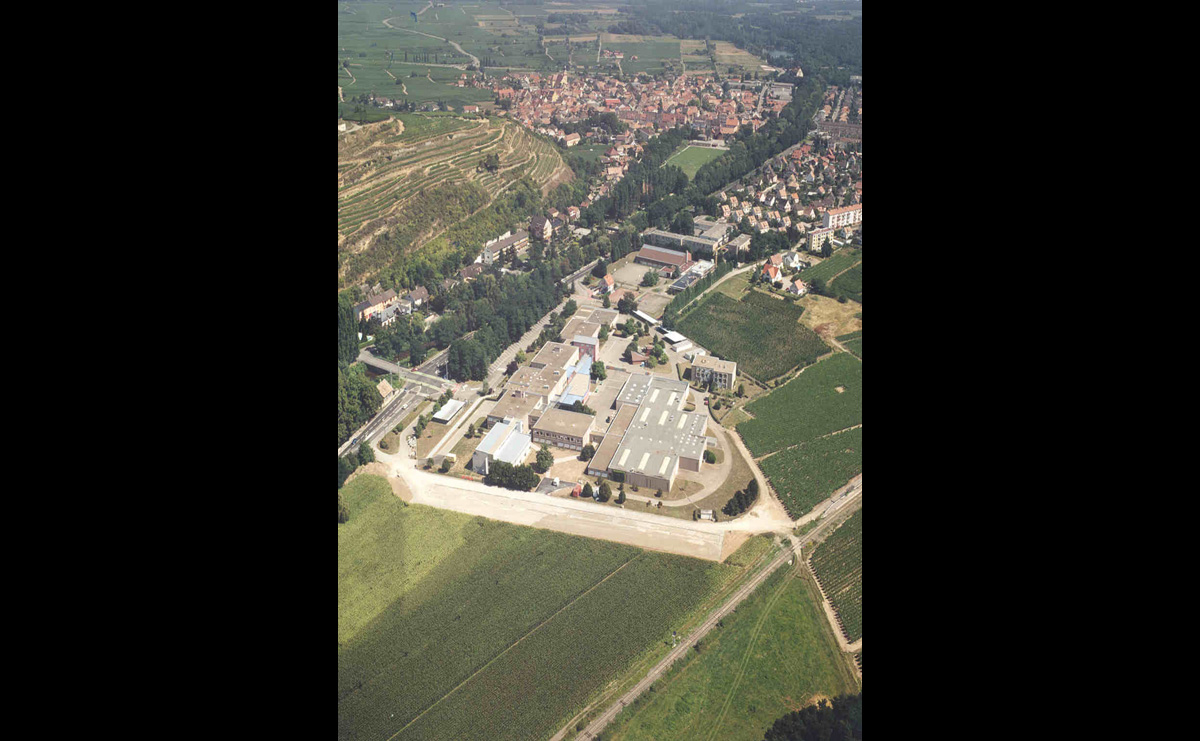 Vue aérienne - Lycée Lazare de Schwendi / Ingersheim