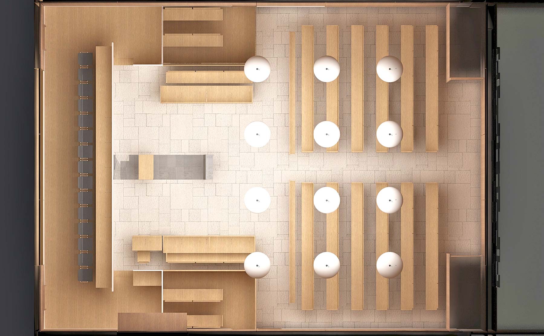 Schéma Assise Plan - Palais de Justice / Strasbourg