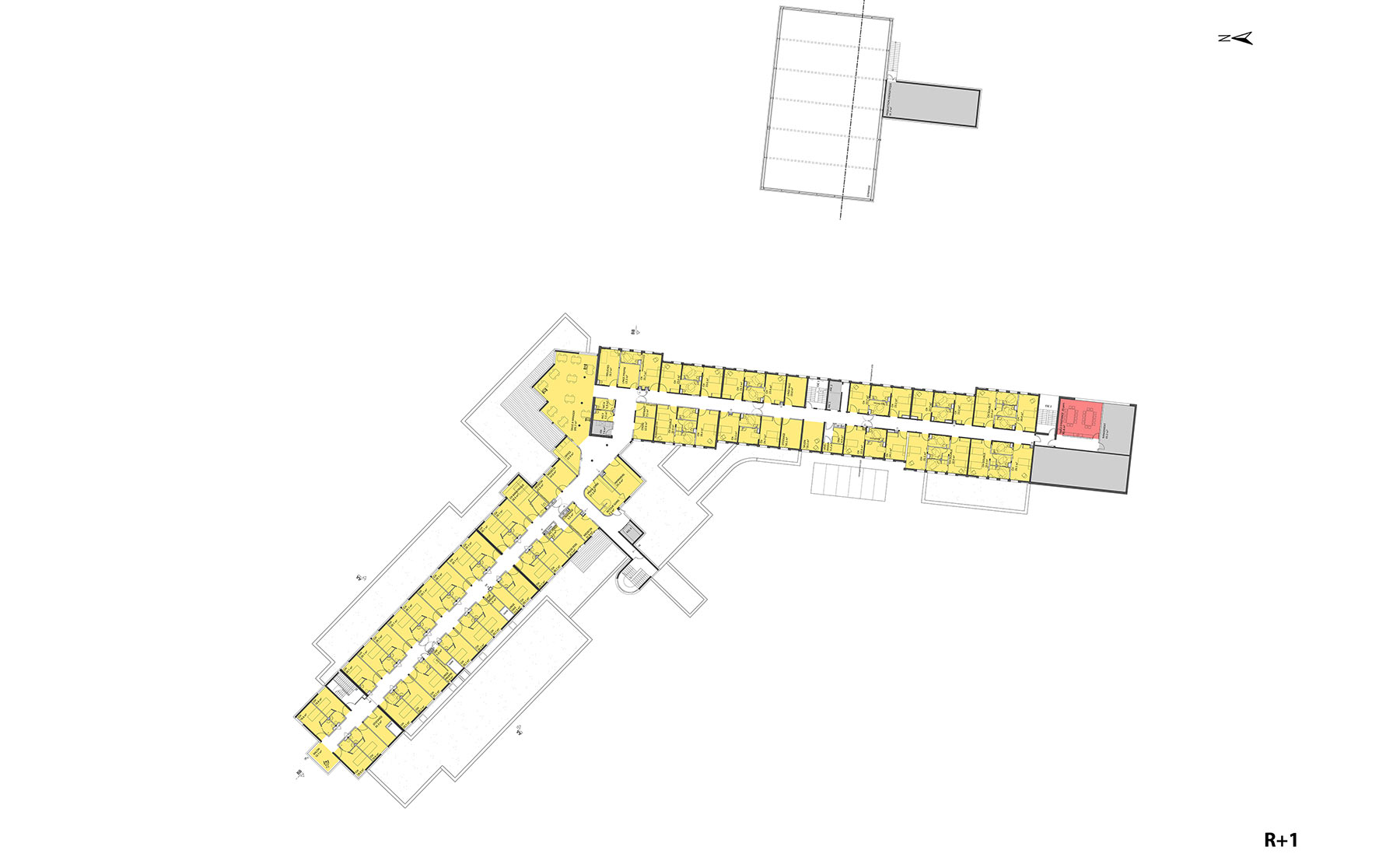 R+1 - Restructuration-extension de l’Établissement de santé de Quingey / Quingey